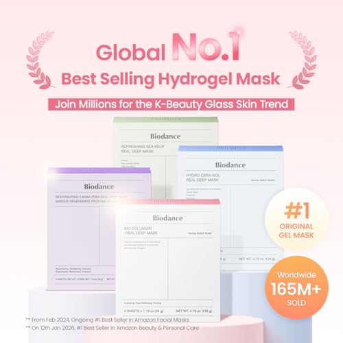 BIODANCE Bio-Collagen Real Deep Face Mask| Korean Face Mask for Glass Skin | 165M+ Sold