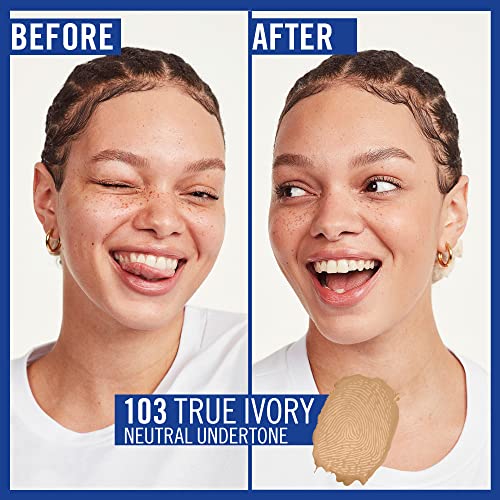 Rimmel London Match Perfection Foundation SPF20, 103 True Ivory