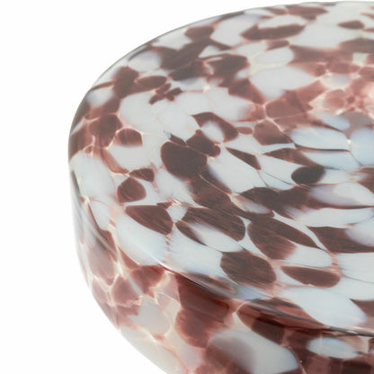 Gallery Murano Brown Glass Side Table
