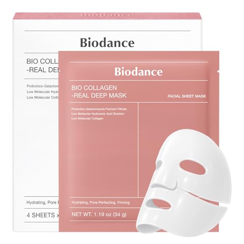 BIODANCE Bio-Collagen Real Deep Face Mask| Korean Face Mask for Glass Skin | 165M+ Sold