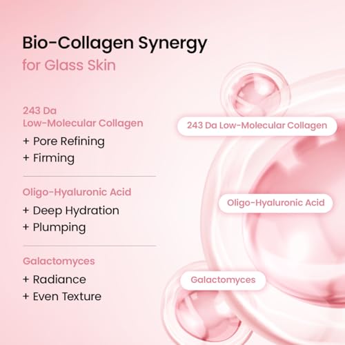 BIODANCE Bio-Collagen Real Deep Face Mask 4 Pcs | Hydrogel Overnight Mask | Pore Minimizing and Elasticity Improvement | Korean Face Mask for Glass Skin | Korean Skincare
