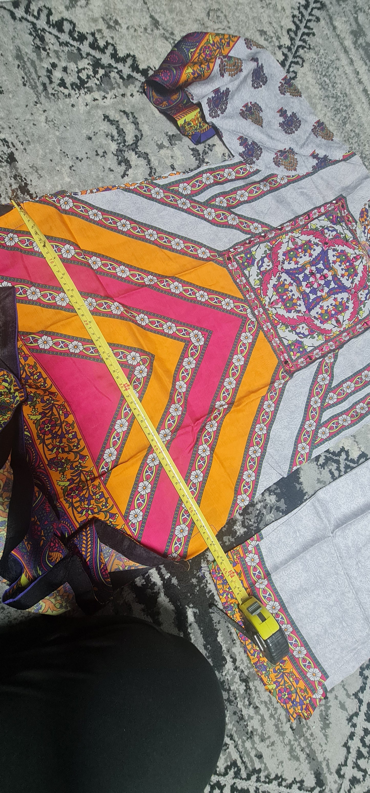 Asian suit Pakistani 2pc dress suit kurta trouser dress gift idea