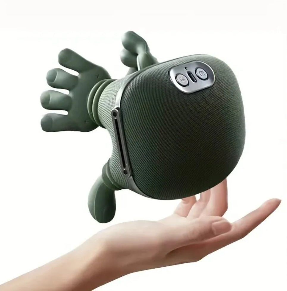 USB-Powered Neck and Shoulder Heating Massager with 6D Handcrafted Simulation Design for Neck, Shoulder, and Back Massage. It Also Provides Deep Kneading for Shoulders and Legs, Making It an Ideal Gift for the Elderly