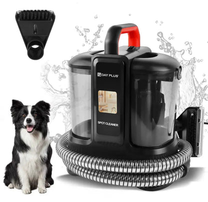 Handheld Spot Carpet Cleaner, Portable Wet & Dry Vacuum Cleaner With Dual Water Tank, Upholstery & Sofa Cleaner For Stains Spills Pet Messes, Lightweight Car Seat Carpet Cleaning Machine