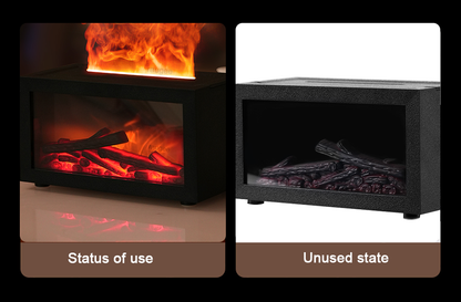 Fireplace Humidifier Aroma Flame Humidifier Fragrance
Diffuser Aromatherapy Essential Oil Diffuser Fire
Humidifier for Home Room