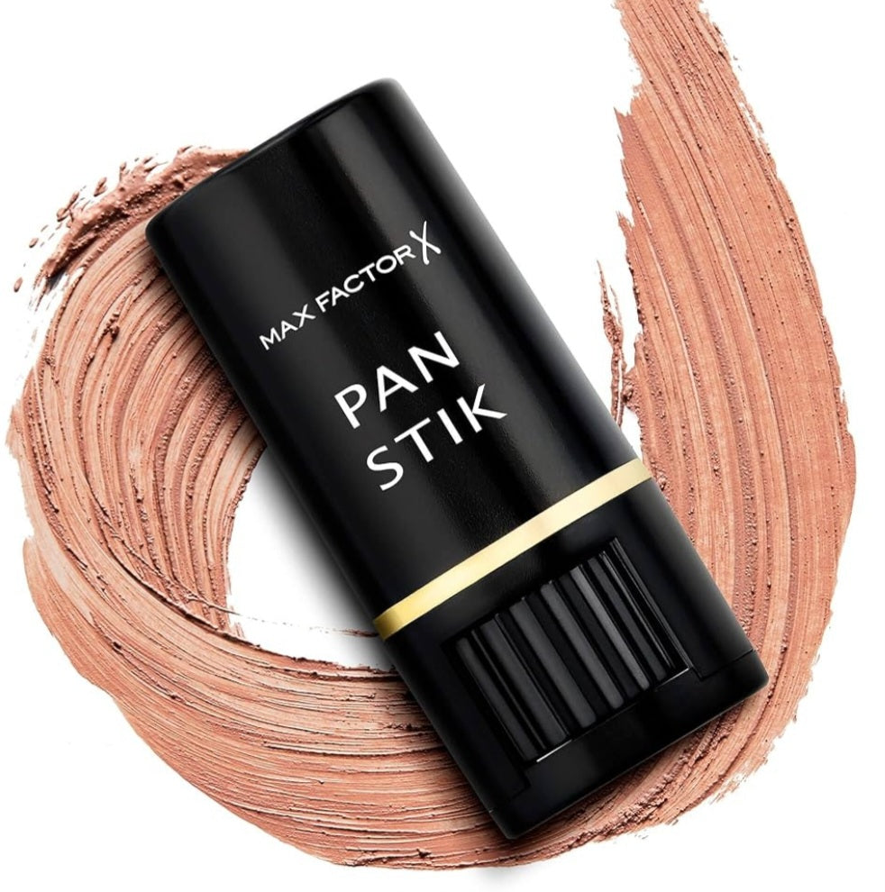 Max Factor Pan Stik Foundation, 25 Fair, Full Coverage and Smooth Texture for Dewy Skin Look, 9 g 774265